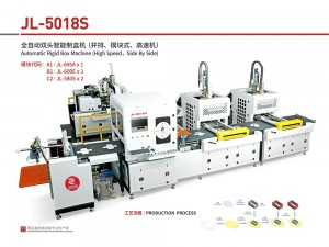 JL-5018S全自動雙頭智能制盒機(jī)（雙頭并排式）